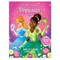  Livro infantil 100 páginas para colorir O MUNDO ENCANTADO DAS PRINCESAS Vale das Letras